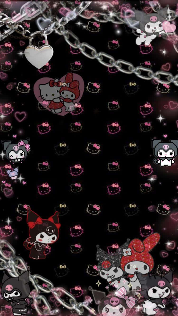 Hello Kitty Grunge Aesthetic Wallpaper Wallpaper