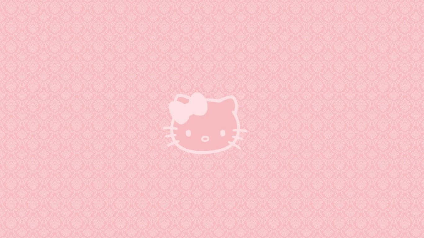 Hello Kitty Grunge Pink Aesthetic Laptop Wallpaper