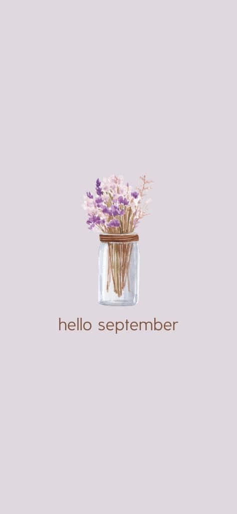 Hello Septemberi Phone Wallpaper Wallpaper