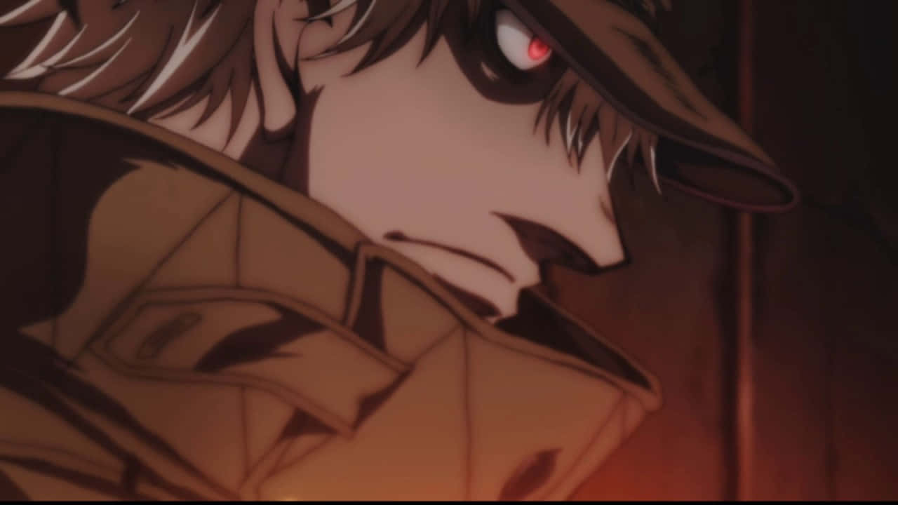 Hellsing The Captain Close Up Wallpaper