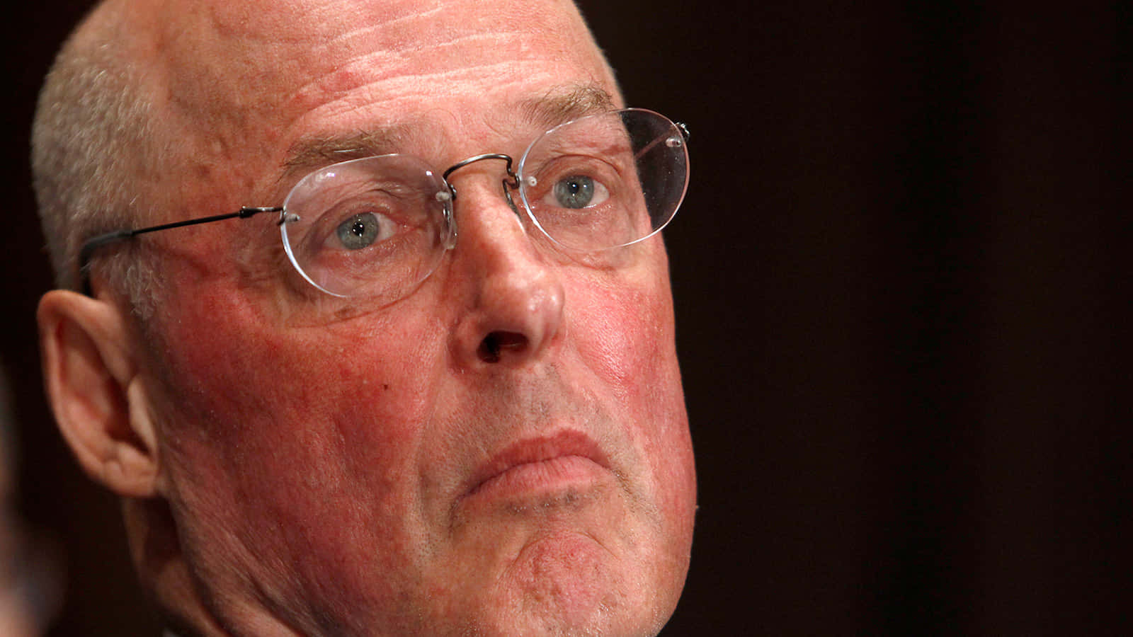 Henry Paulson With A Serious Expression Wallpaper