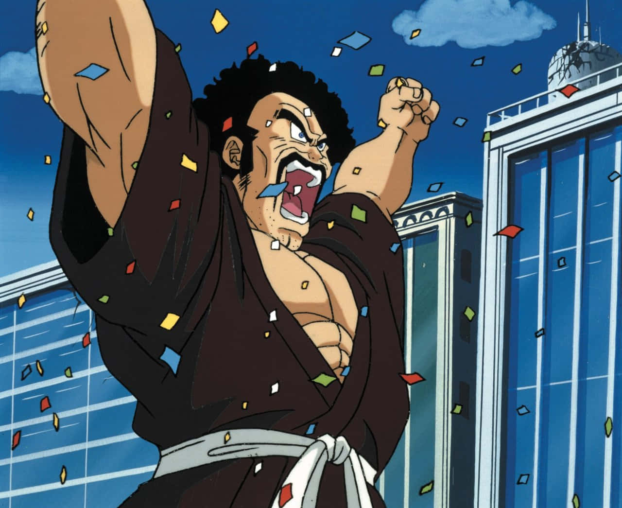 Hercule Satan, The Agile Martial Arts Master Wallpaper