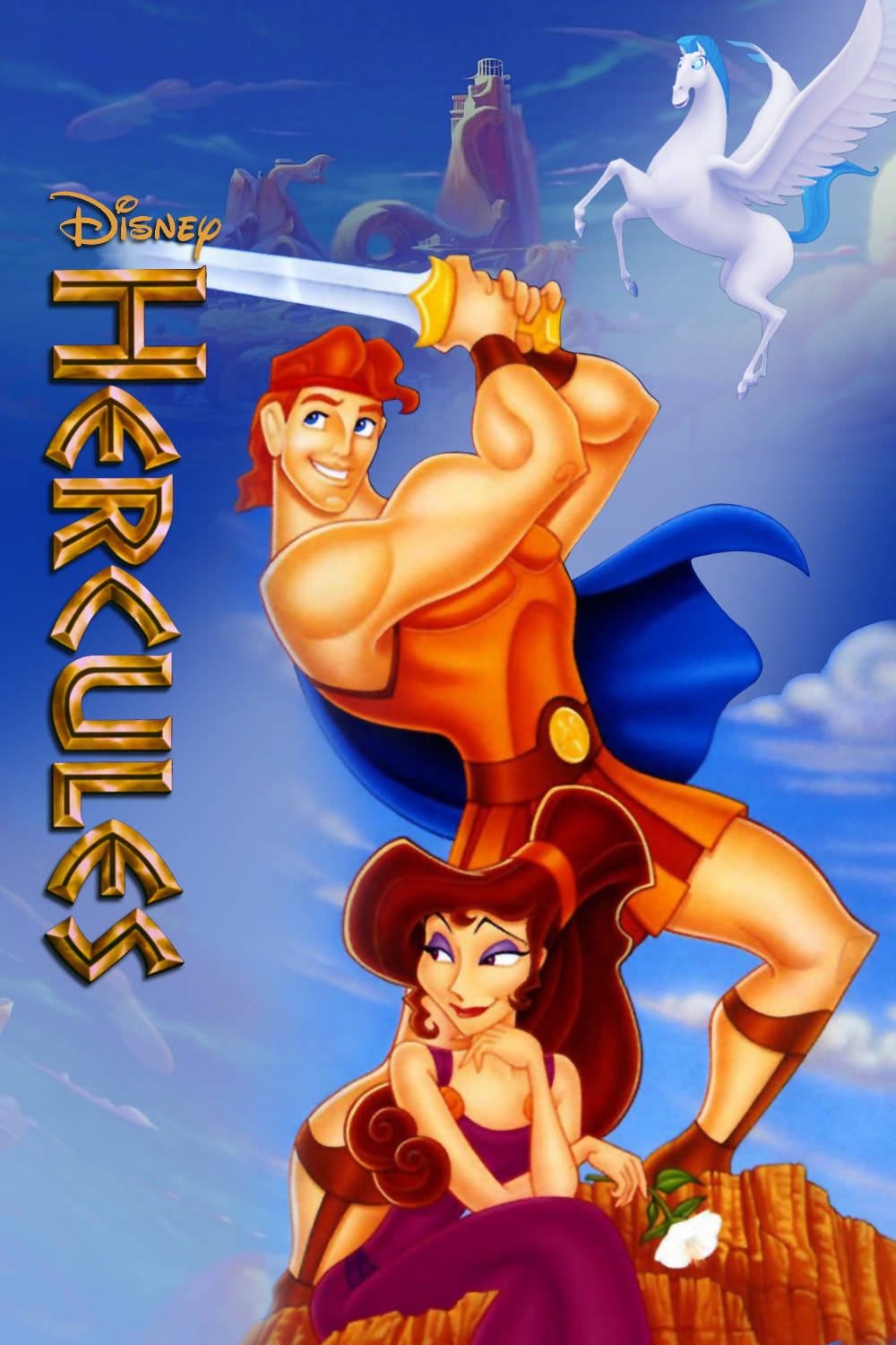 Hercules Animated Movie Poster Wallpaper