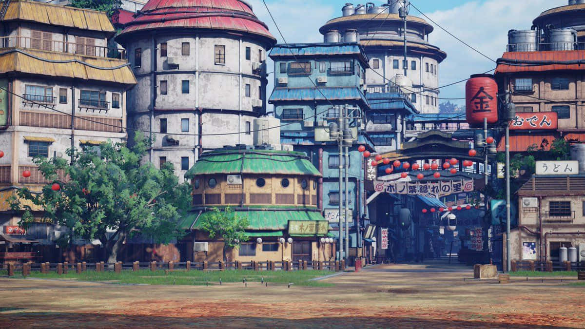 Hidden Leaf Village Bandai Namco Jump Force Wallpaper