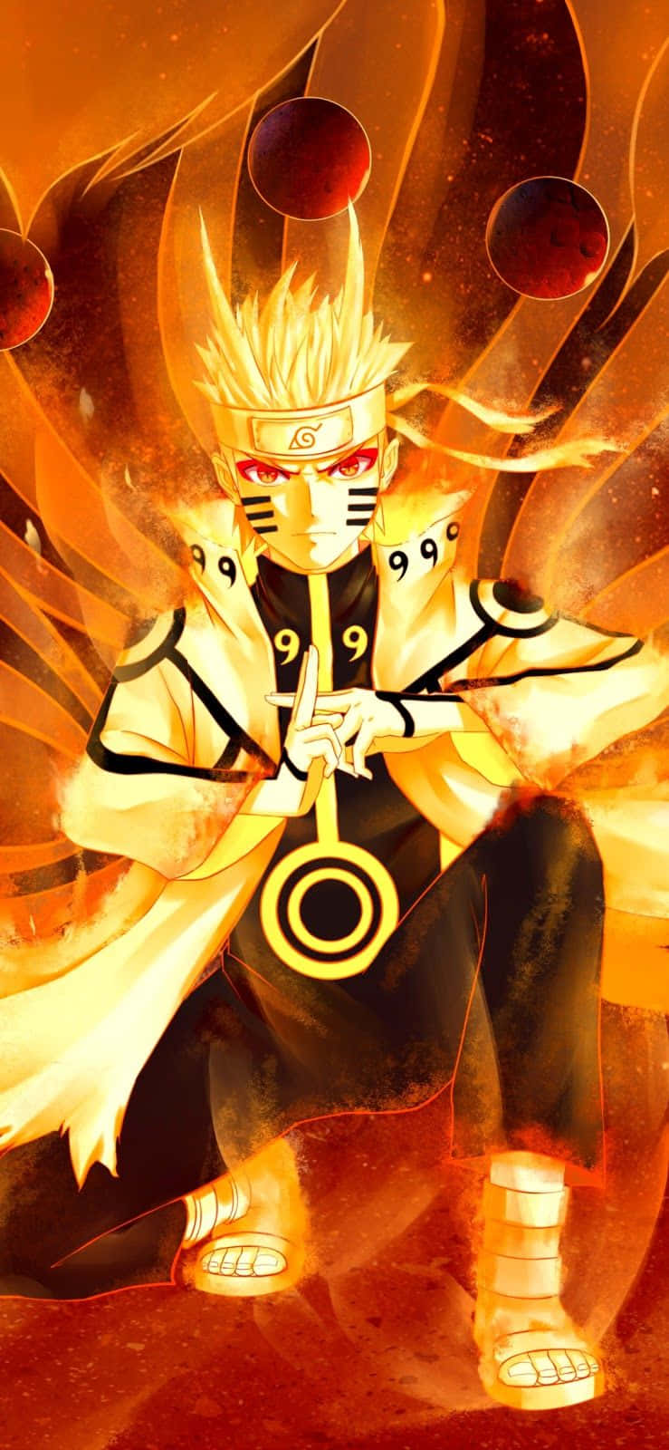 High-def Wallpaper Of Naruto Shippuden For Your Iphone Wallpaper