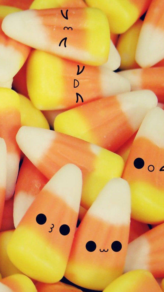 High Resolution Iphone Candy Corn Wallpaper