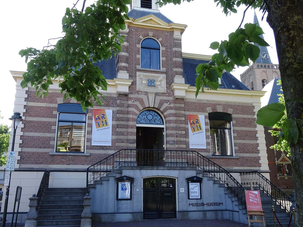 Hilversum Museum Exterior Wallpaper