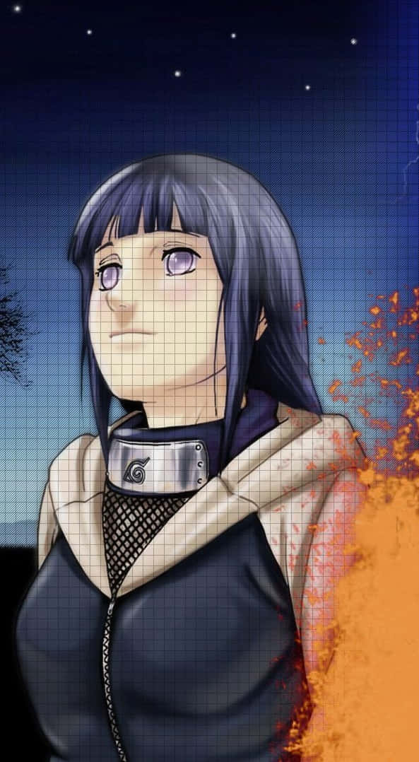 Hinata Uzumaki Showcases Her Strength In 'naruto Shippuden'. Wallpaper