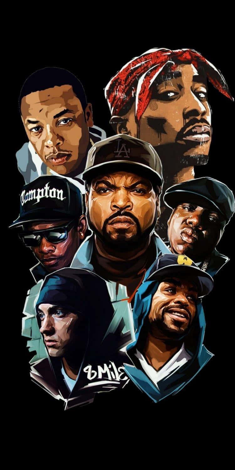 Hip Hop Legends Collage.jpg Wallpaper