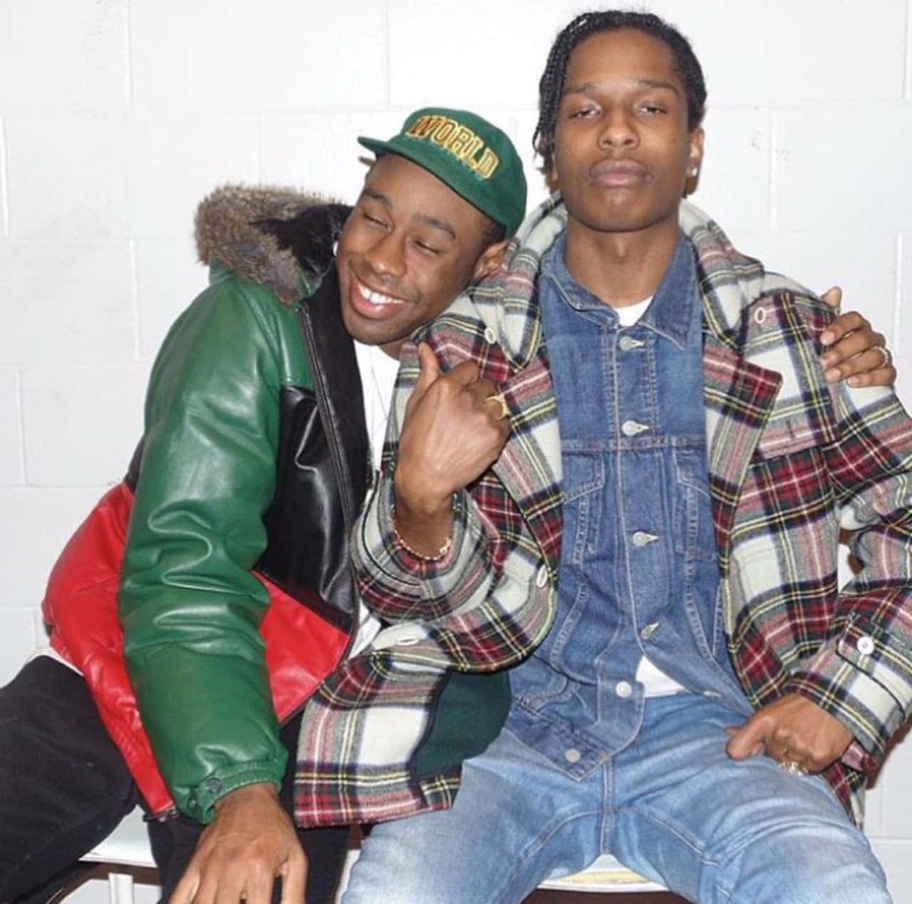 Hip Hop Music Collaborators Asap Rocky And Tyler Wallpaper