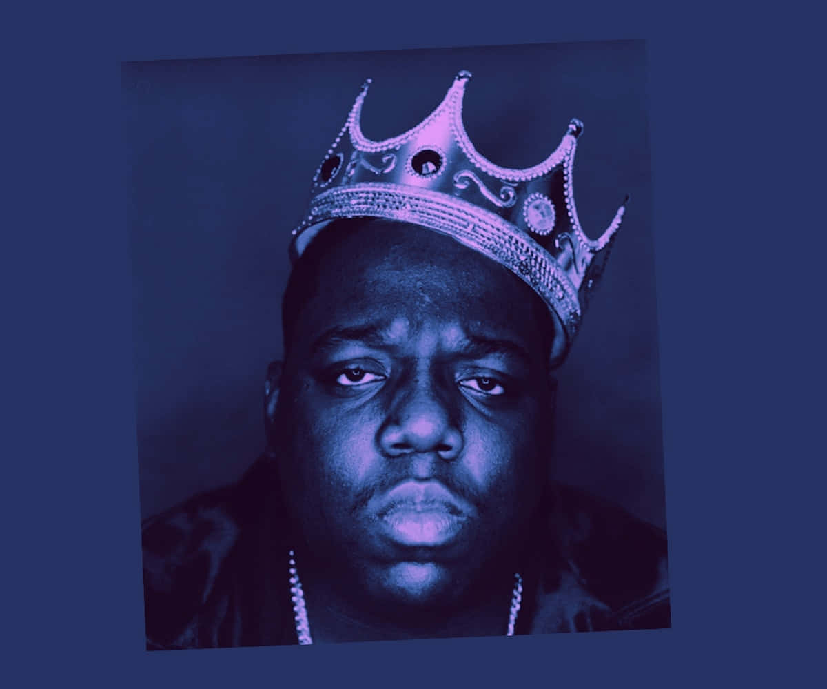 Hip Hop Royalty Crowned Portrait Wallpaper