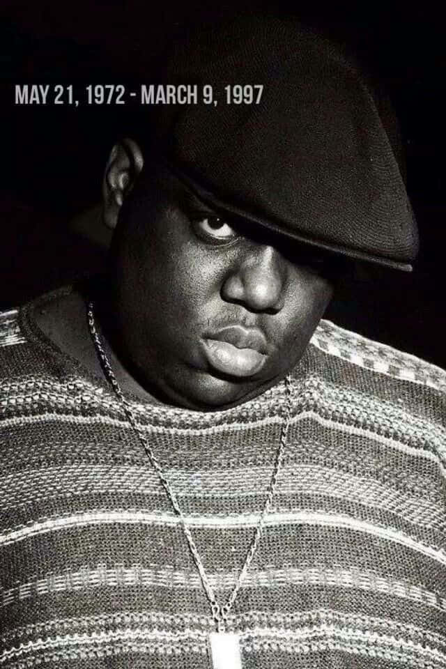 Hip Hop The Notorious Big Portrait Wallpaper