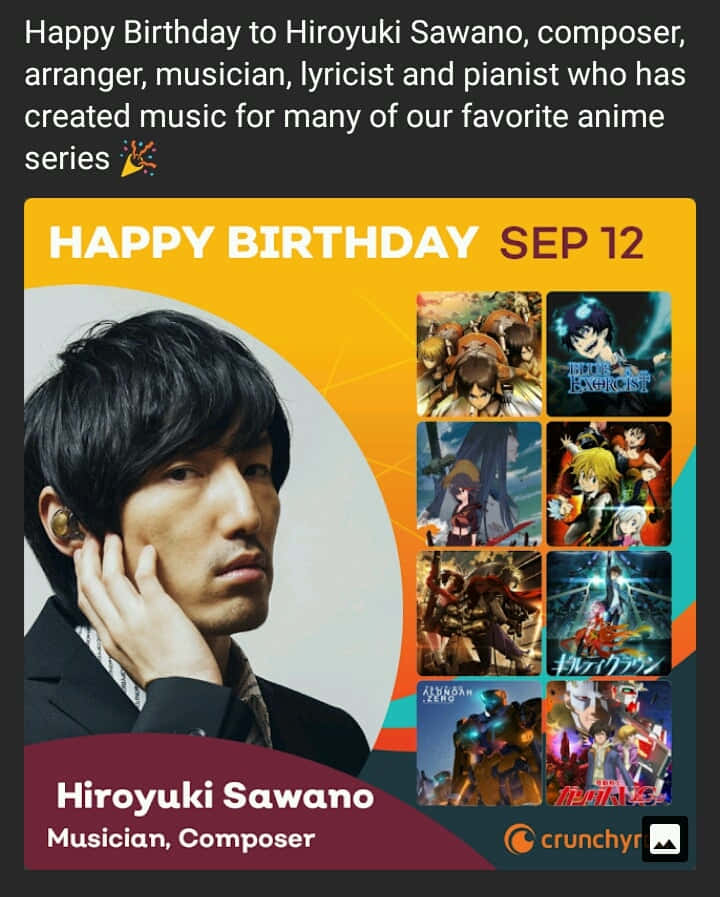 Hiroyuki Sawano, The Legendary Music Composer In Action. Wallpaper