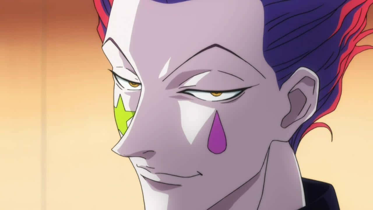 Hisoka Morow Striking A Menacing Pose In A High-definition Wallpaper Wallpaper