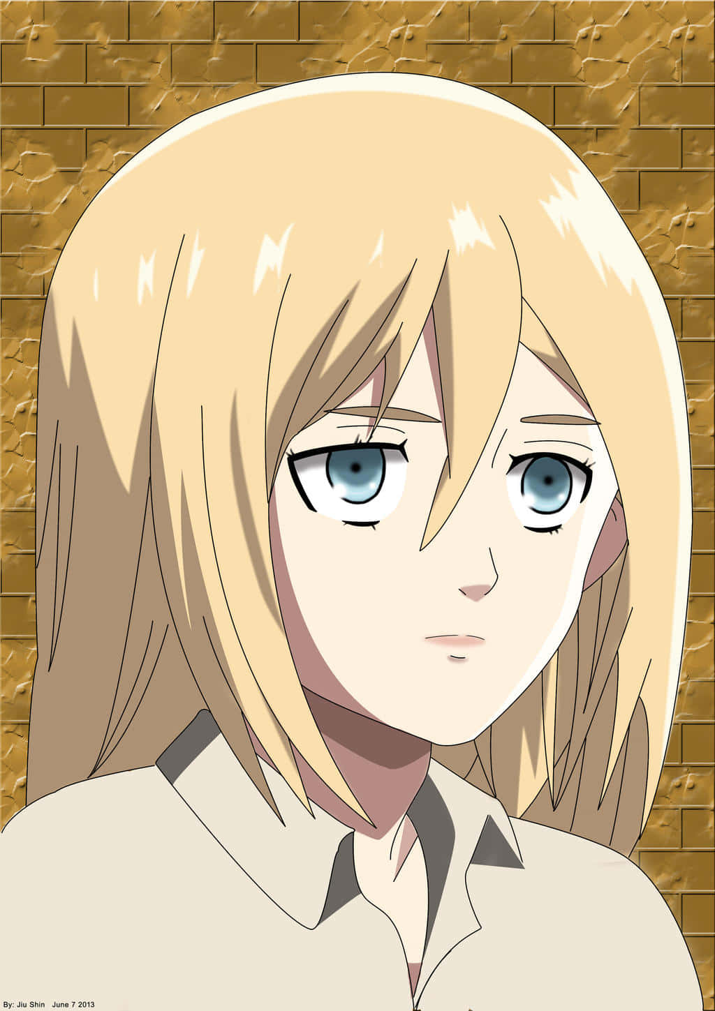 Historia Reiss, Leader Of The Walls In Attack On Titan Wallpaper