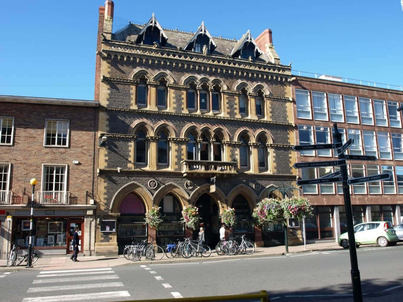 Historic Building Hereford U K Wallpaper