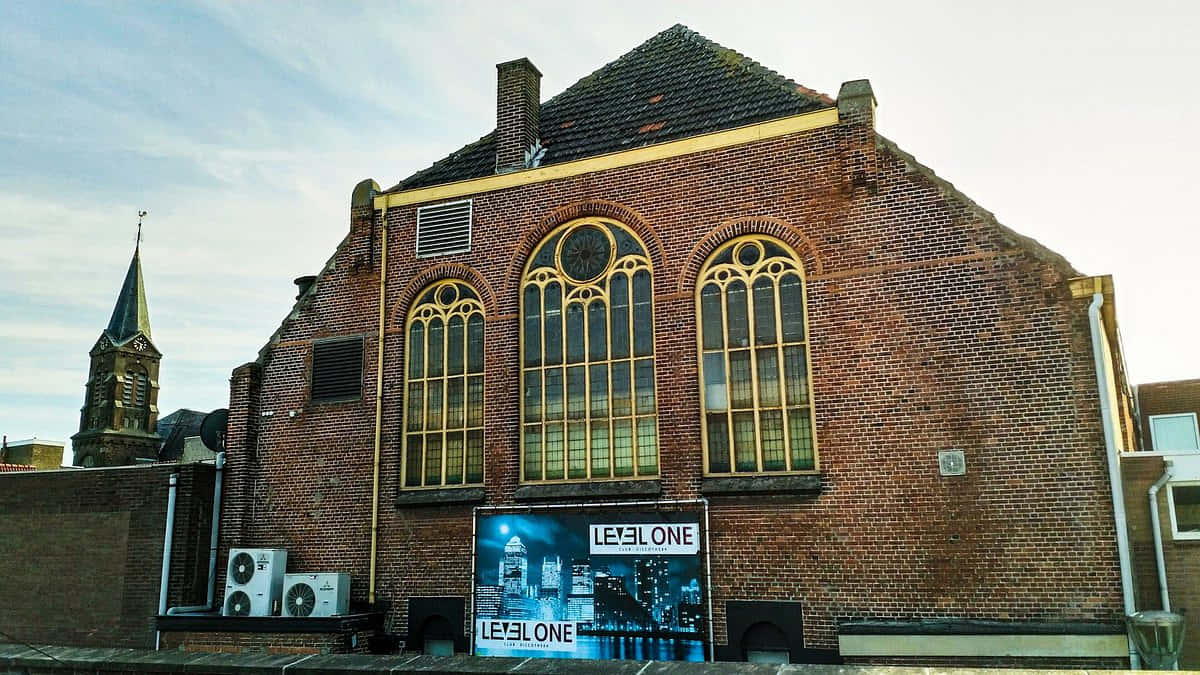 Historic Building Terneuzen Netherlands Wallpaper