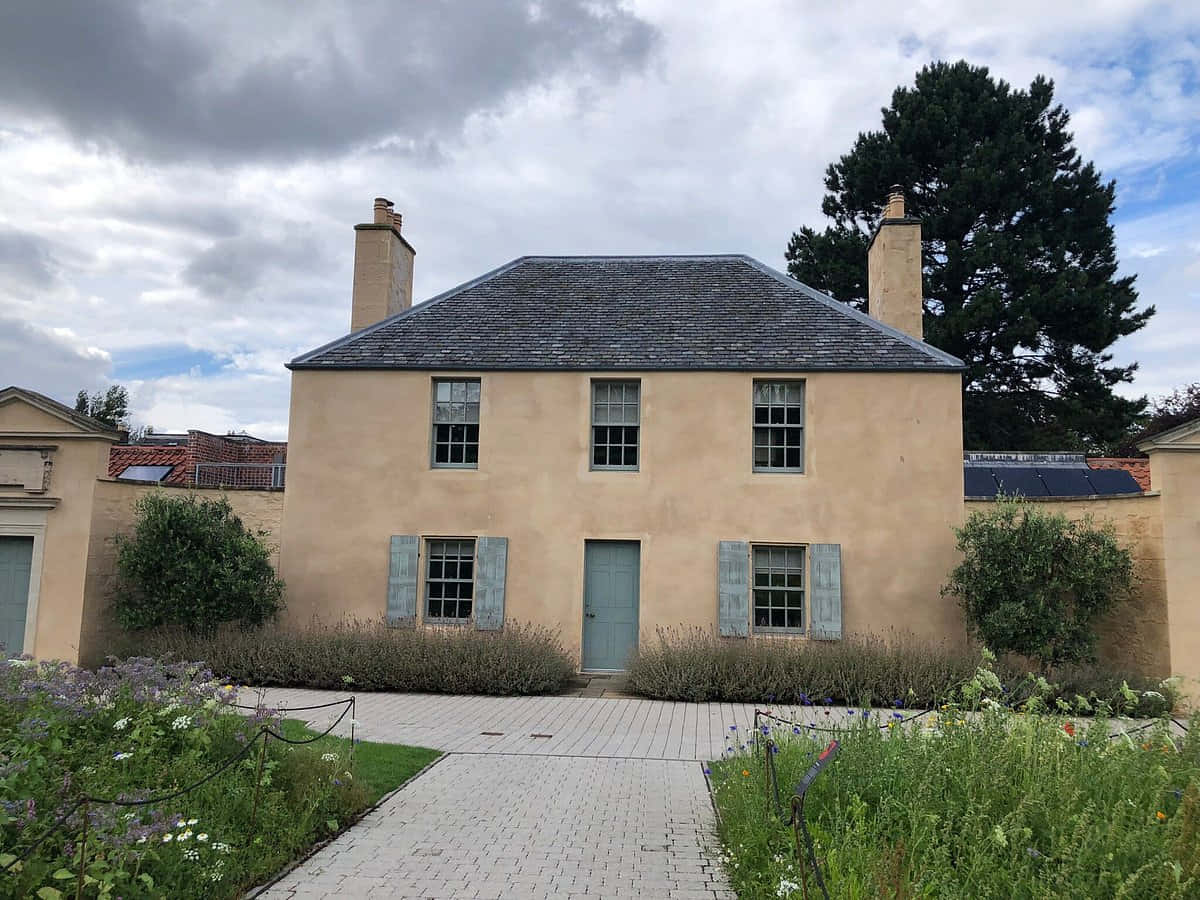 Historic House Royal Botanic Garden Edinburgh Wallpaper