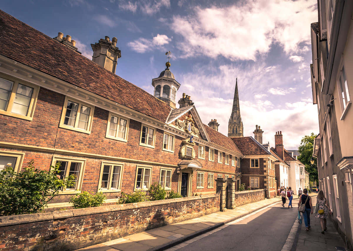 Historic Salisbury Street View Wallpaper