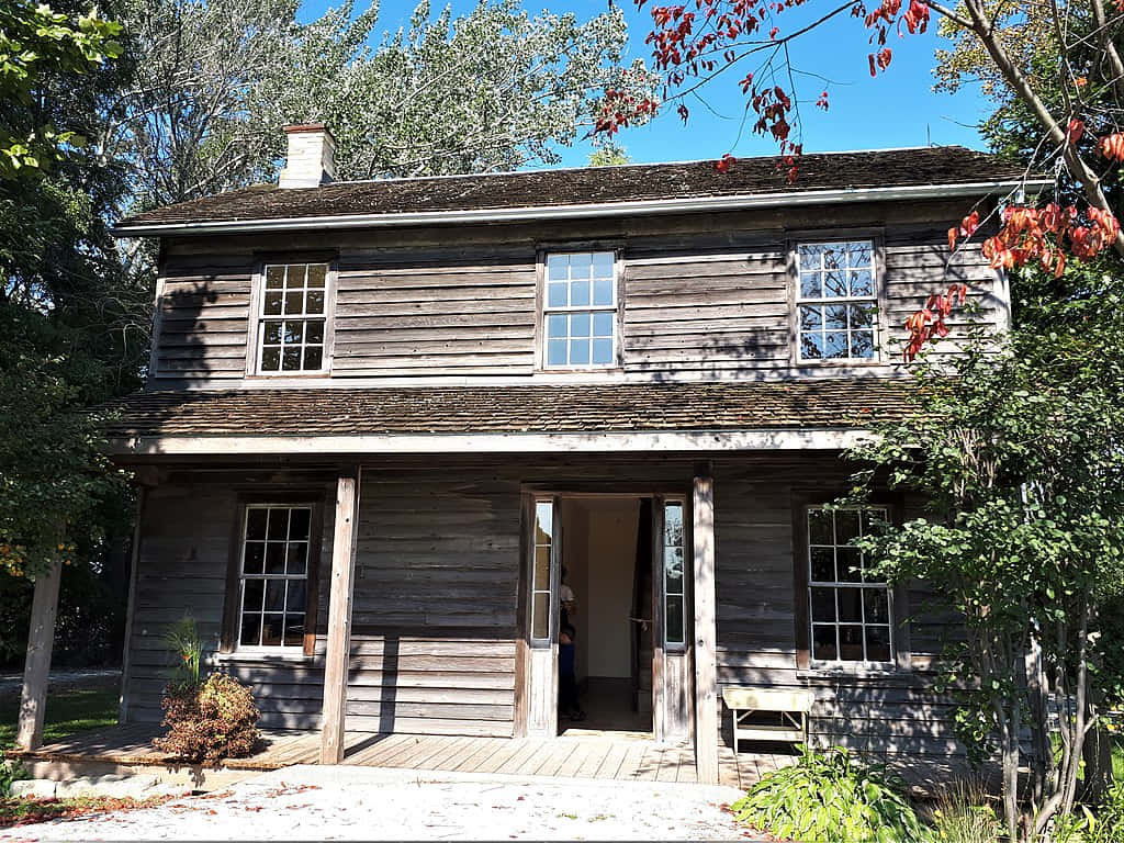 Historic Wooden House Chatham Kent Wallpaper