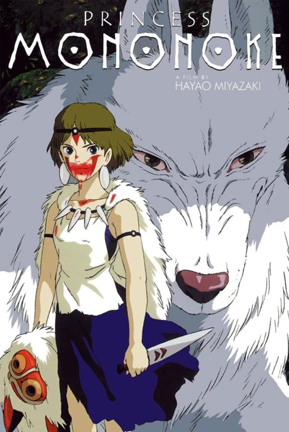 Historically Influential Film Princess Mononoke From Studio Ghibli. Wallpaper