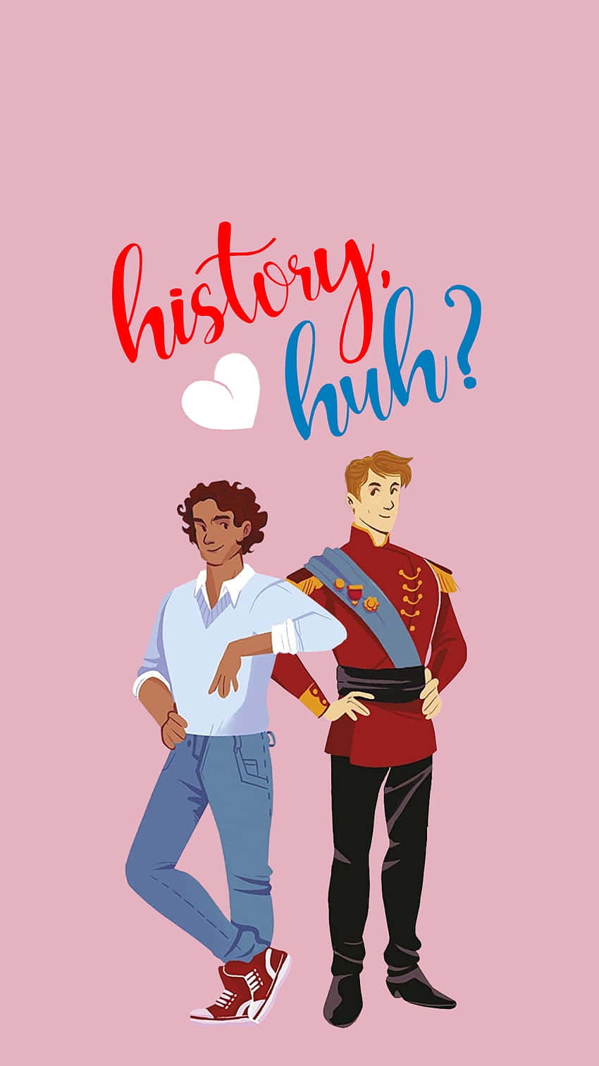 History Huh Animated Characters Wallpaper