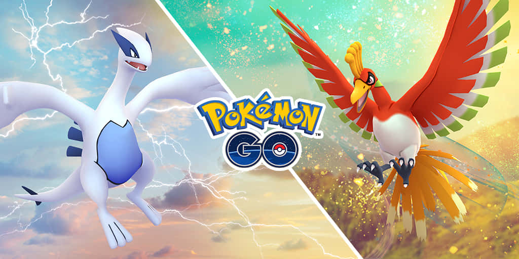 Ho-oh Lugia Pokémon Go Poster Wallpaper