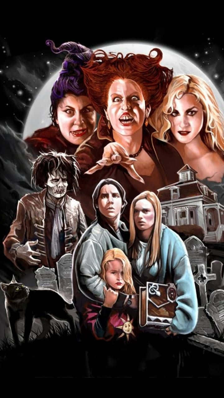 Hocus Pocus Movie Artwork Wallpaper