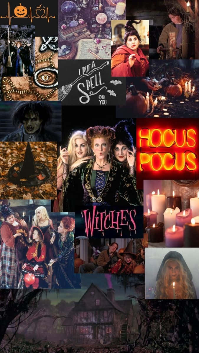 Hocus Pocus Movie Collage Wallpaper