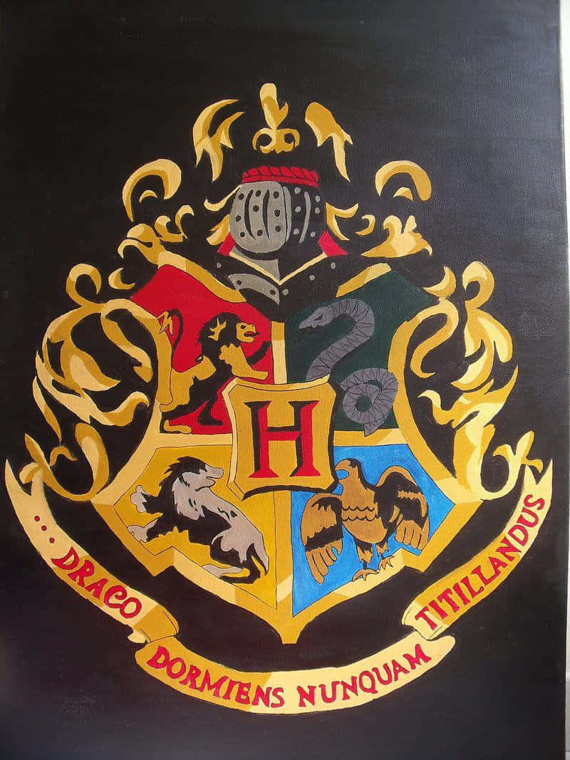 Hogwarts School Of Witchcraft And Wizardry Crest Wallpaper