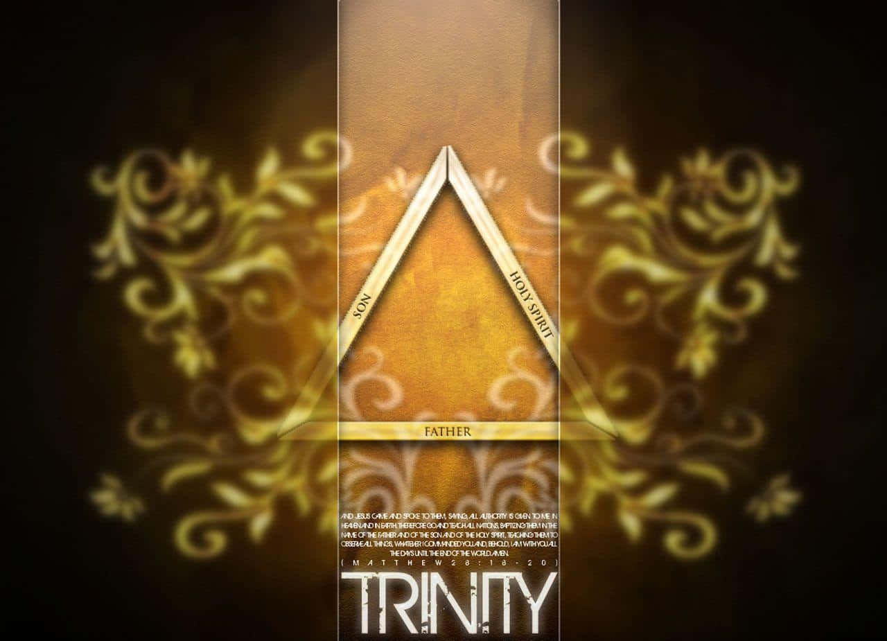 Holy Trinity Artistic Representation Wallpaper