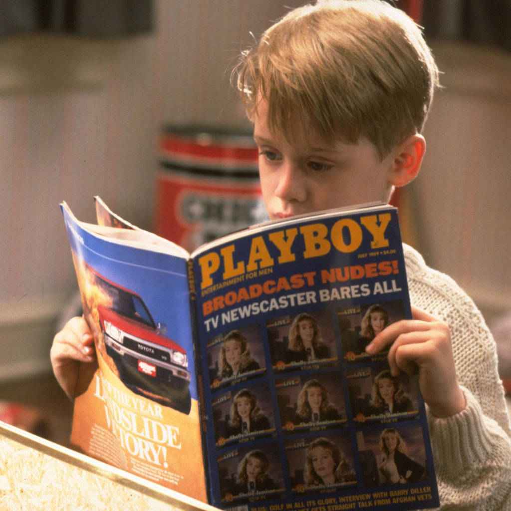 Home Alone Playboy Magazine Wallpaper