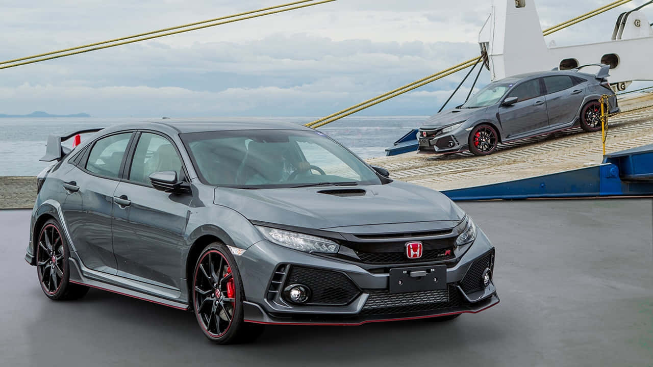 Honda Civic Type R - T - R - T - R - T - R - Wallpaper