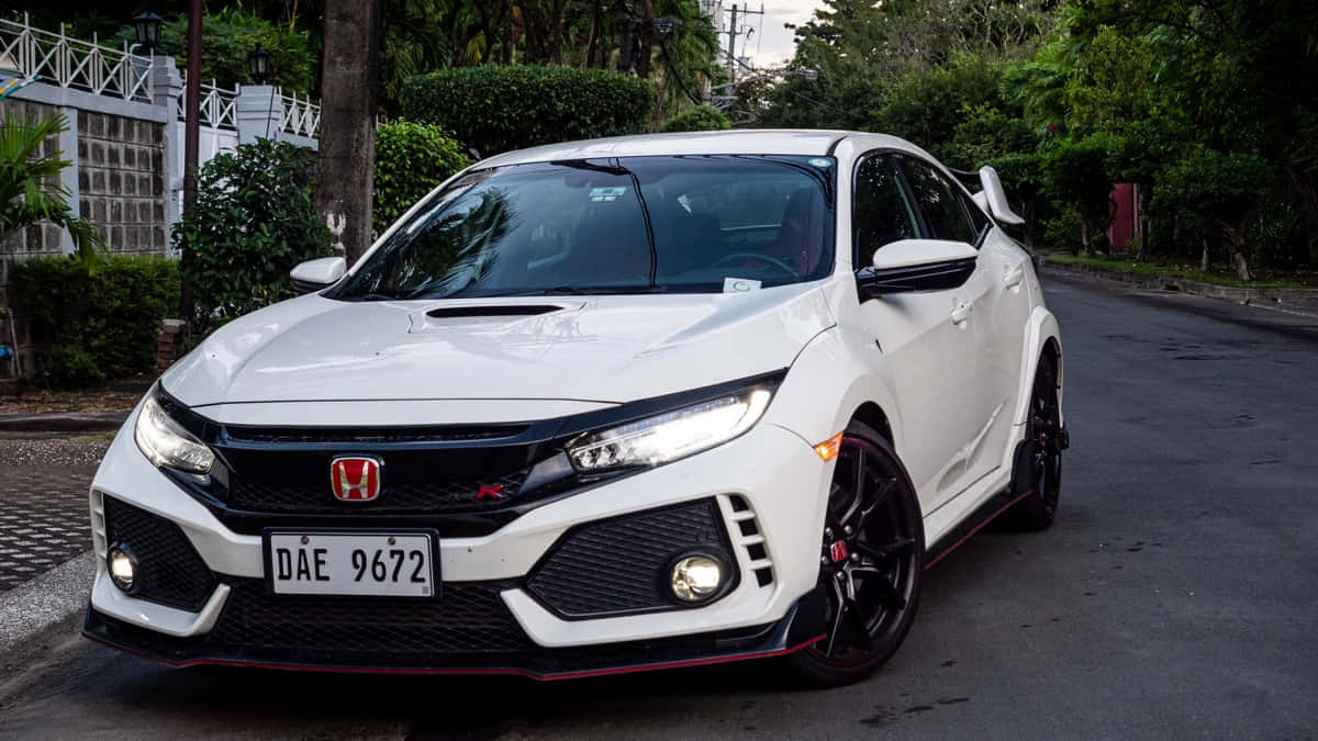 Honda Civic Type R - T - R - T - R - T - R - Wallpaper