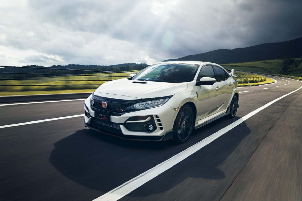 Honda Civic Type R - T - R - T - R - T - R - Wallpaper