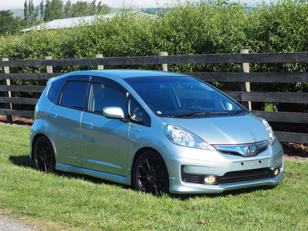 Honda Fit - Compact And Stylish Hatchback Wallpaper