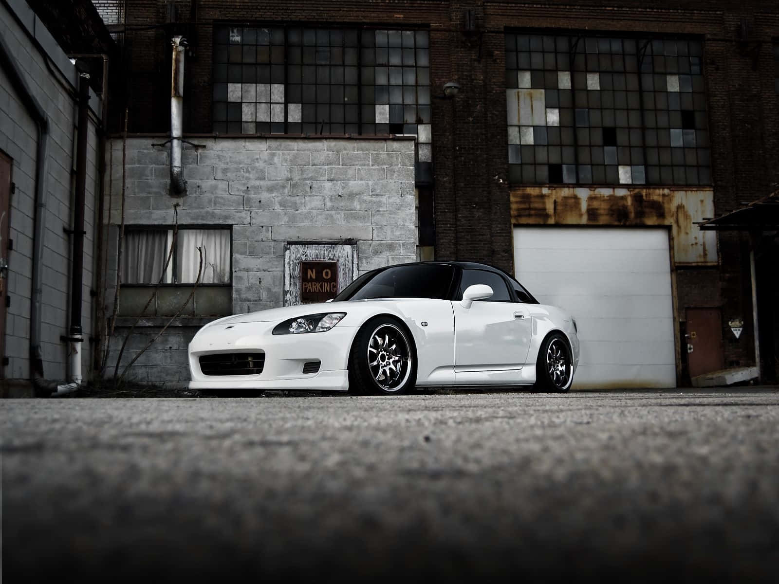 Honda S2000 White Convertible Wallpaper