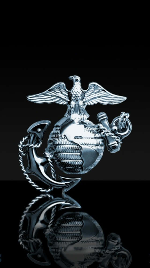 Honor, Courage, And Commitment: The Us Marine Corps Wallpaper