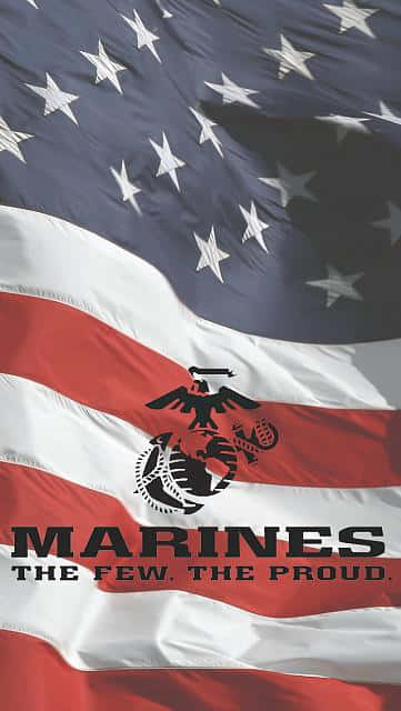 Honor The Bravery Of The Us Marine Corps Wallpaper