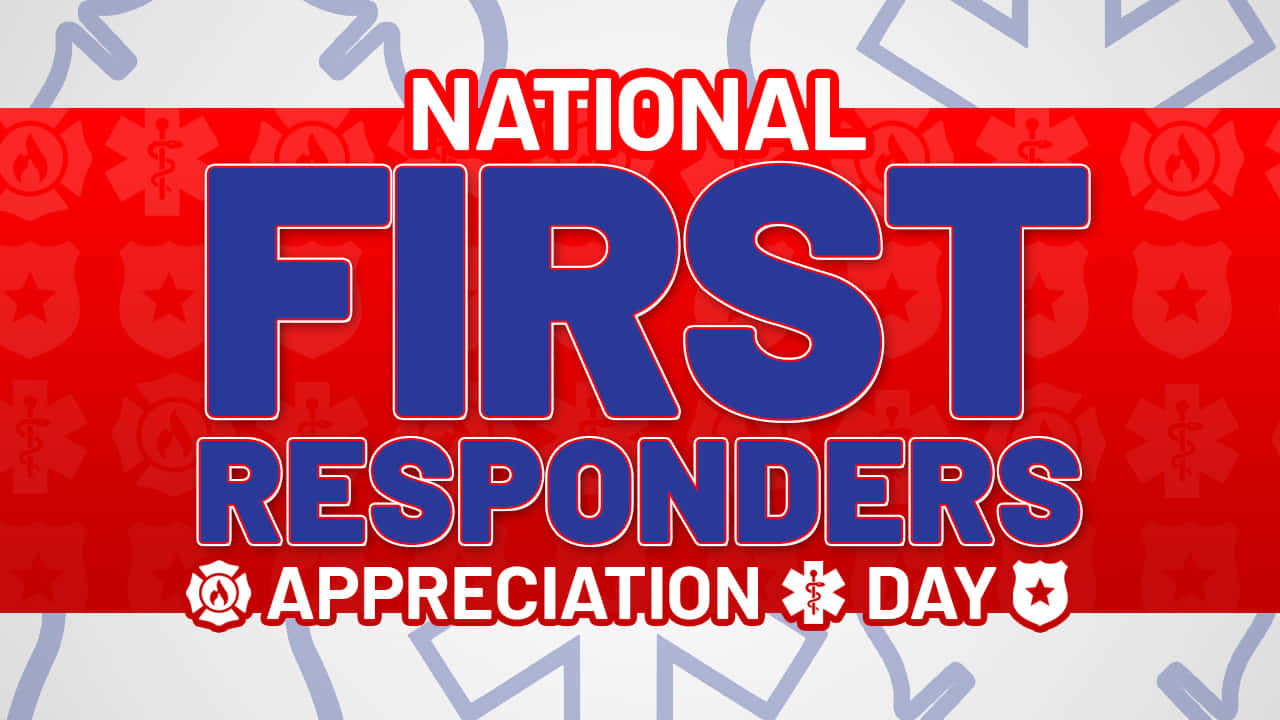 Honoring Bravery - National First Responders Day Wallpaper