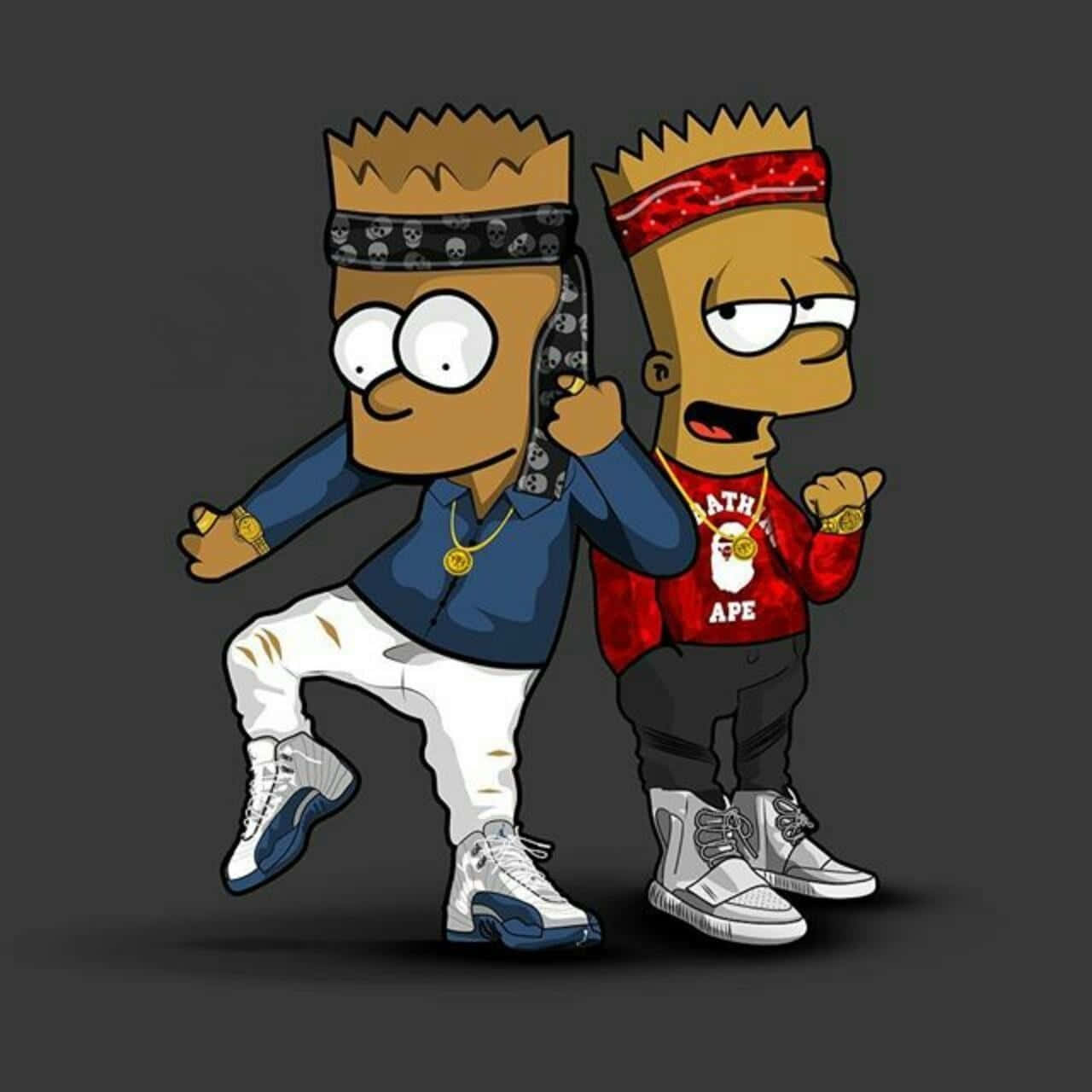 Hood Cartoon The Simpsons Wallpaper