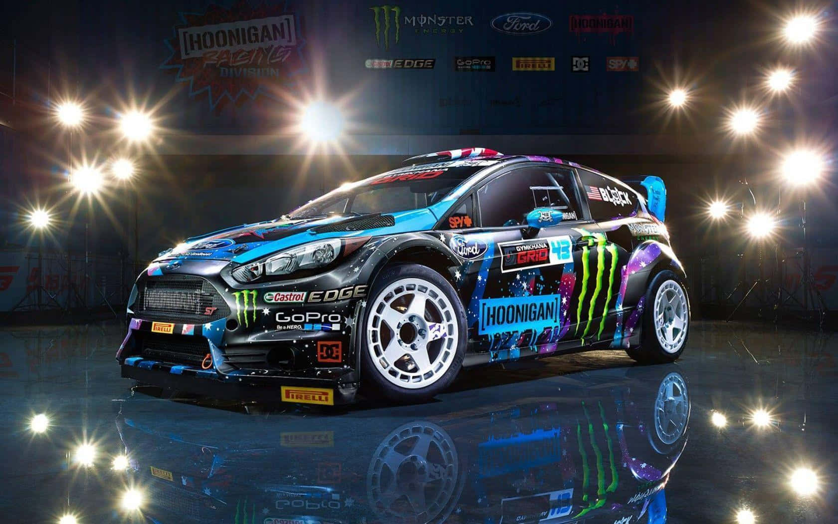 Hoonigan Racing Division Ford Fiesta Wallpaper