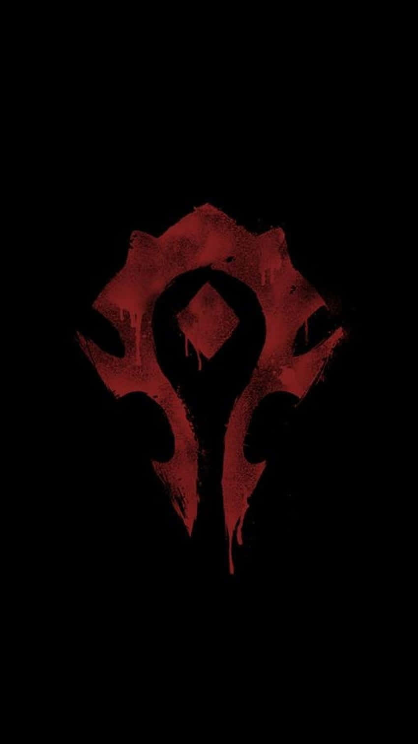 Horde Symbol Worldof Warcraft Wallpaper