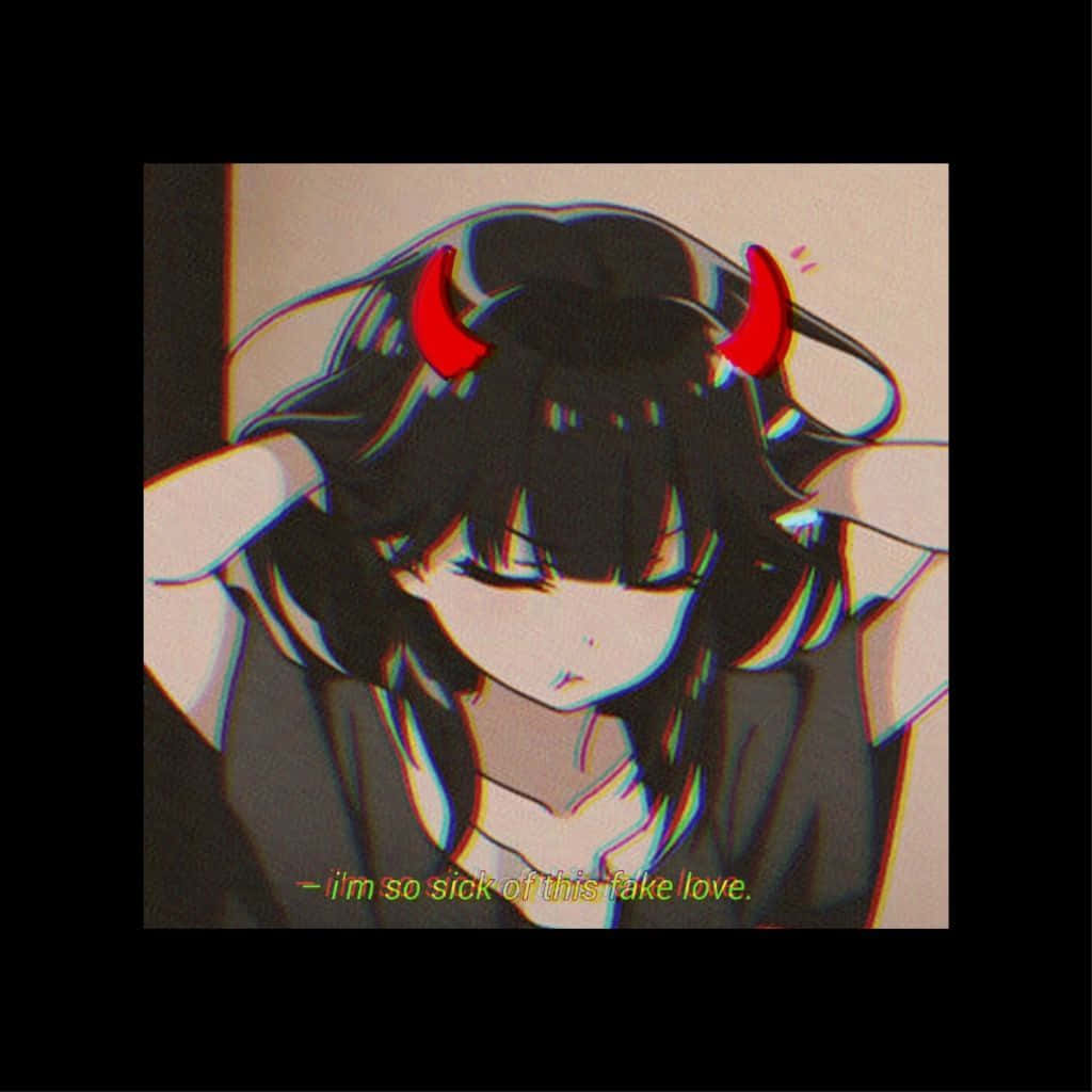 Horned Girl Aesthetic Discord Pfp Wallpaper