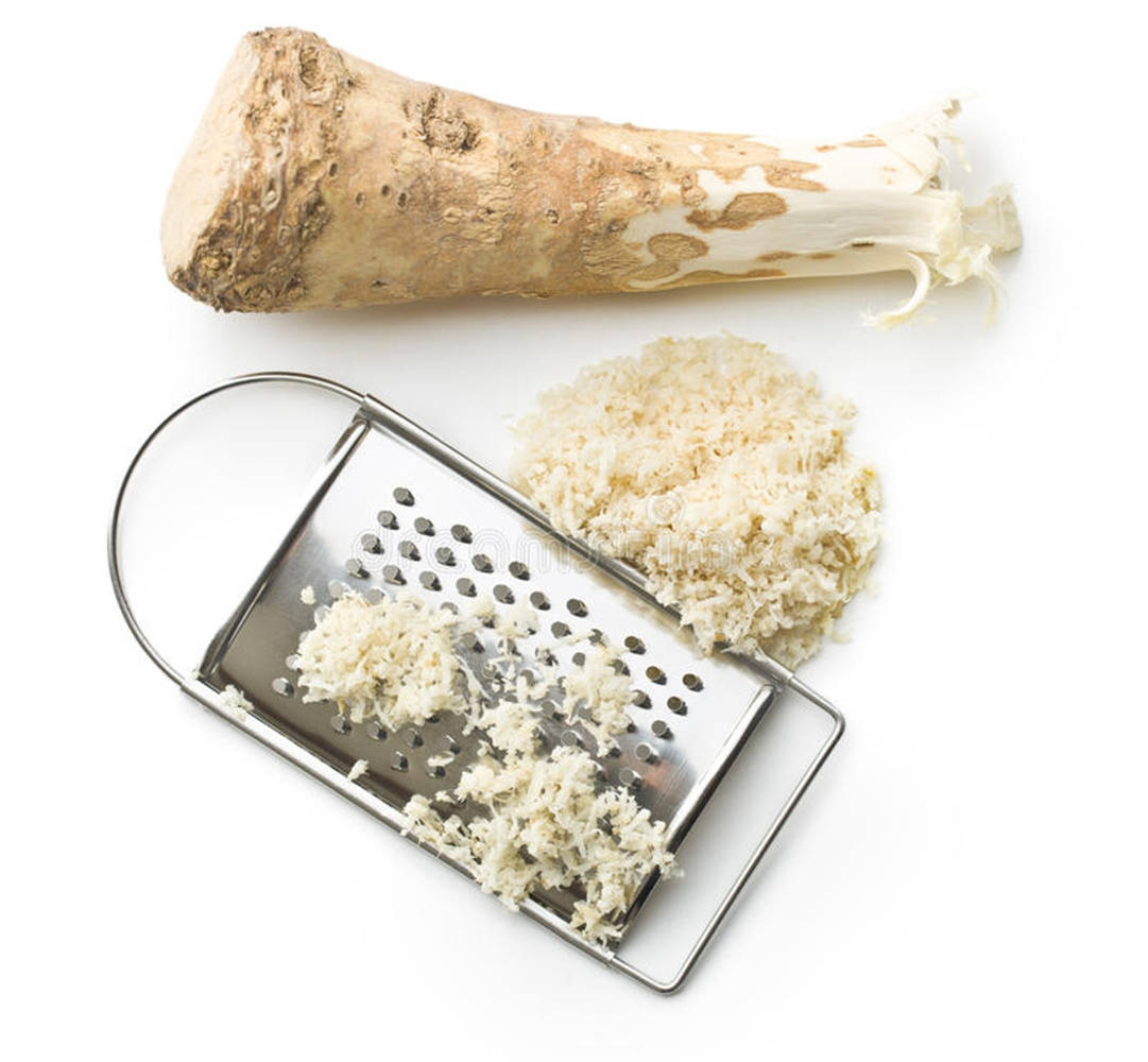 Horseradish With Cheese Grater Wallpaper