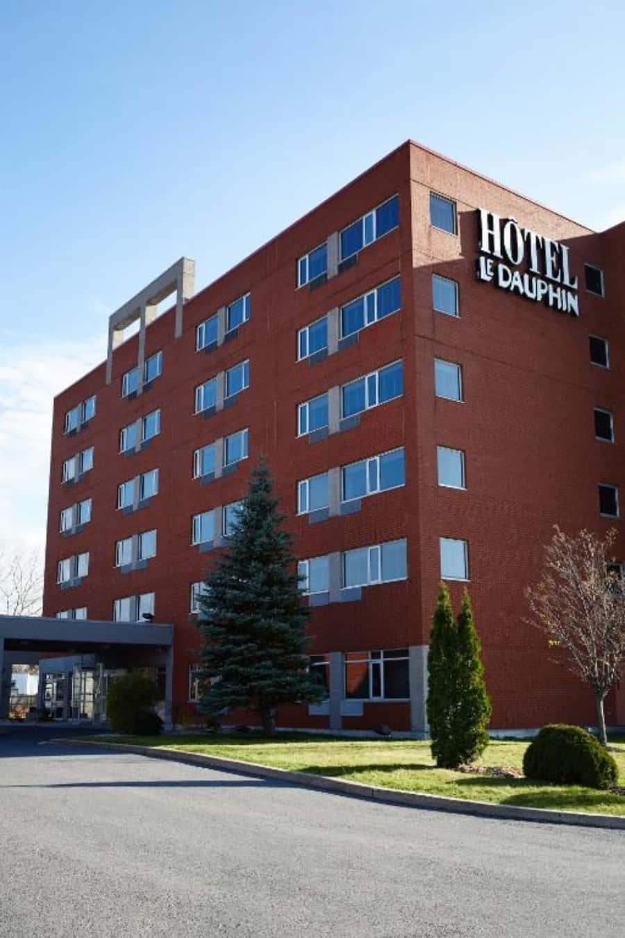 Hotel Le Dauphin Longueuil Exterior View Wallpaper