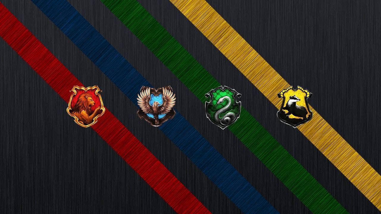 House Emblems Harry Potter Laptop Wallpaper