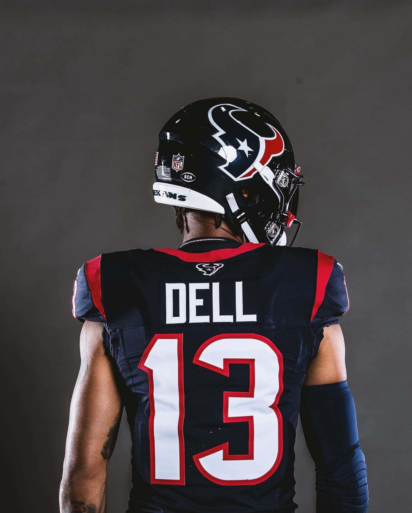 Houston Texans Player Number13 Dell Wallpaper