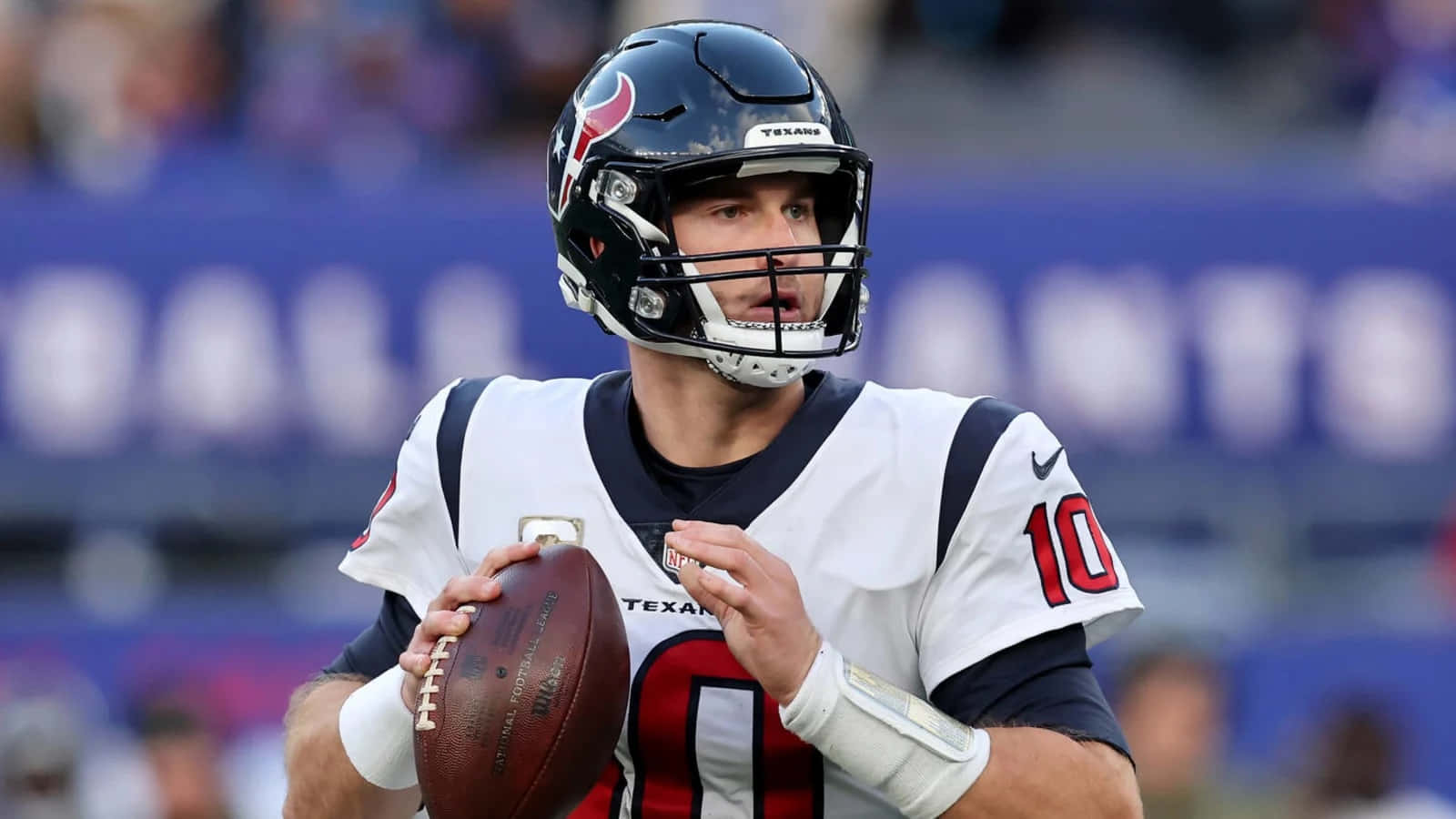 Houston Texans Quarterback Davis Mills Wallpaper