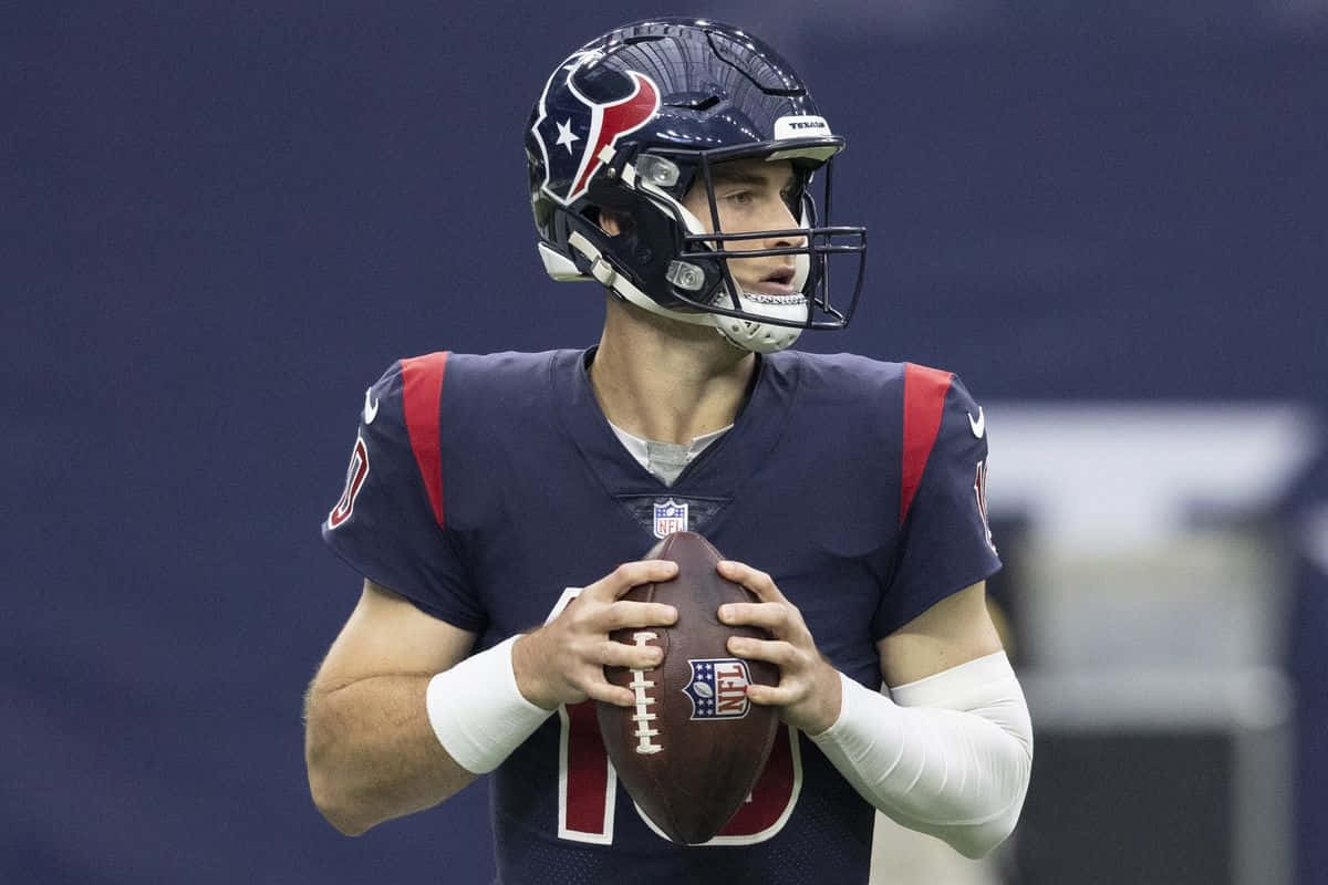 Houston Texans Quarterback Preparation Wallpaper